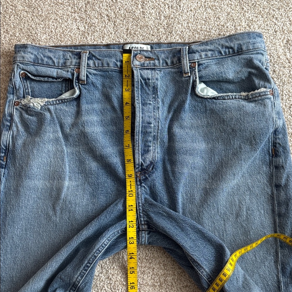 Agolde Riley Crop Jeans - Picture 5 of 6